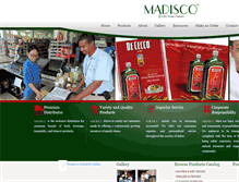 Tablet Screenshot of madisco.bz